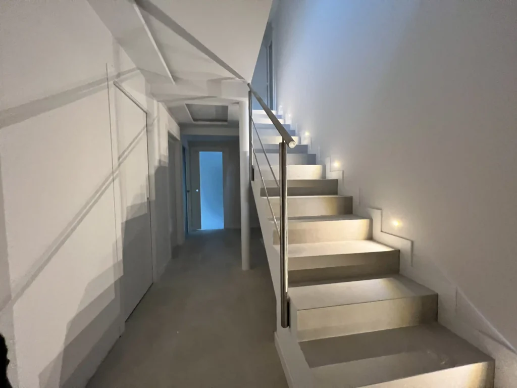 Iluminación de escaleras